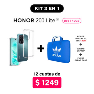 Imagen de Promo Pack Honor 200 Lite 5G de 256/12GB + Accesorios