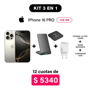 Imagen de Promo Pack IPhone 16 Pro de 128GB + Accesorios