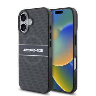 Imagen de FUNDA AMG IPHONE 16 MAGSAFE RHOMBS REPEAT 9067