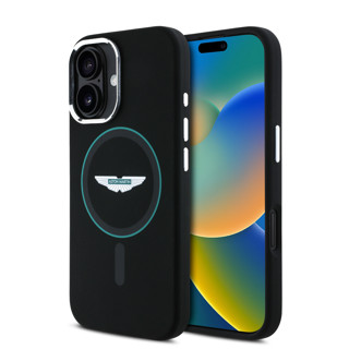 Imagen de ASTON MARTIN IPHONE 16 MAGSAFE BLACK GREEN 3848
