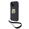Imagen de FUNDA DKNY IPHONE 15 LOGO STRAP BLACK 4734