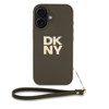 Imagen de FUNDA DKNY IPHONE 16 LOGO STRAP GREEN 4628