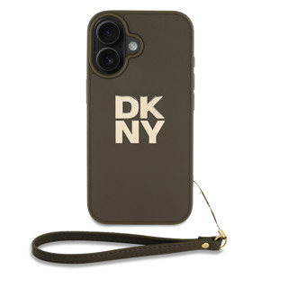 Imagen de FUNDA DKNY IPHONE 16 LOGO STRAP GREEN 4628