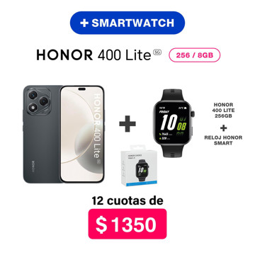 Imagen de Promo Pack Honor 400 Lite de 256/8GB + Accesorios