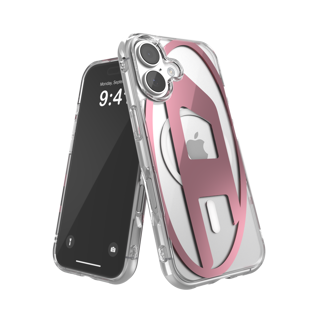 Imagen de FUNDA DIESEL IPHONE 17 MAGSAFE OVAL  60419 PINK