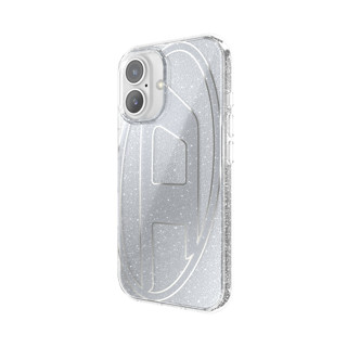 Imagen de FUNDA DIESEL IPHONE 16 OVAL 60151 GLITTER SILVER