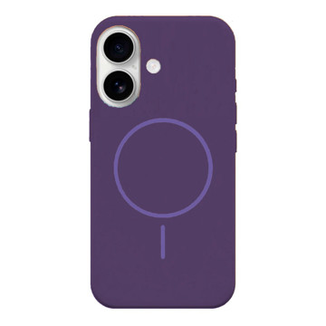 Imagen de PROTECTOR IPHONE 17 SILICONA MAGSAFE VIOLETA
