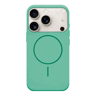 Imagen de PROTECTOR IPHONE 17 PRO SILICONA MAGSAFE VERDE