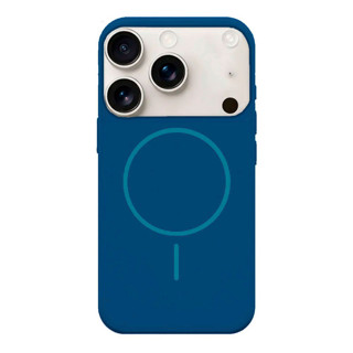 Imagen de PROTECTOR IPHONE 17 PRO MAX SILICONA MAGSAFE AZUL