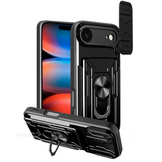 Imagen de PROTECTOR IPHONE 17 AIR CAMRING BLACK