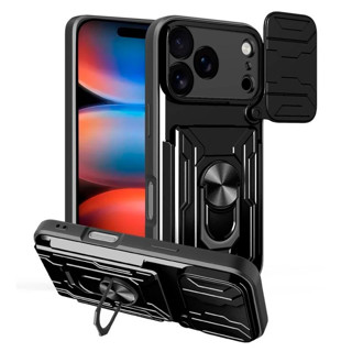 Imagen de PROTECTOR IPHONE 17 PRO MAX CAMRING BLACK