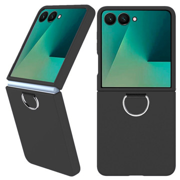 Imagen de PROTECTOR SAMSUNG Z FLIP 7 FE FLIPRING BLACK