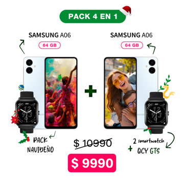 Imagen de 2 Samsung A06 de 64GB + Accesorios