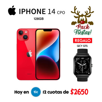 Imagen de IPhone 14 CPO de 128GB + Accesorios