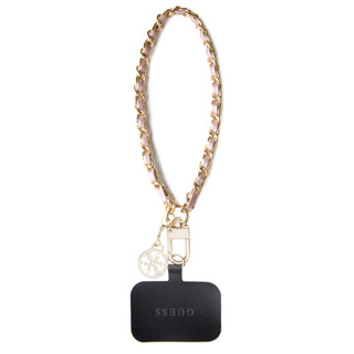 Imagen de GUESS CORREA SAFFIANO CHAIN CHARM WHITE