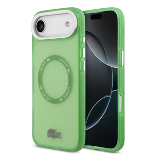 Imagen de FUNDA LACOSTE IPHONE 17 AIR MAGSAFE GREEN 2125