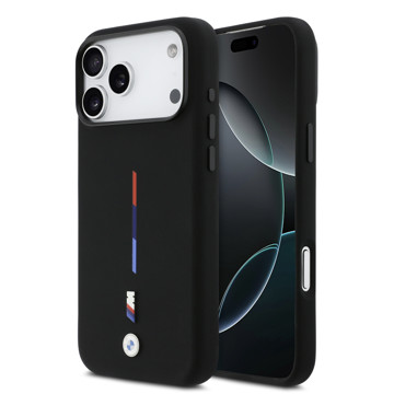 Imagen de FUNDA BMW IPHONE 17 PRO MAX MAGSAFE TRICOLOR M LINE 4873