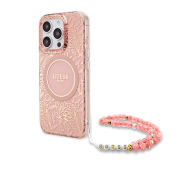 Imagen de FUNDA GUESS IPHONE 16 PRO MAX MAGSAFE PINK 9781