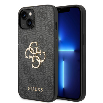 Imagen de FUNDA GUESS IPHONE 14 PLUS LOGO BLACK 6253