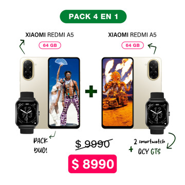 Imagen de 2 Xiaomi Redmi A5 de 64GB + Accesorios