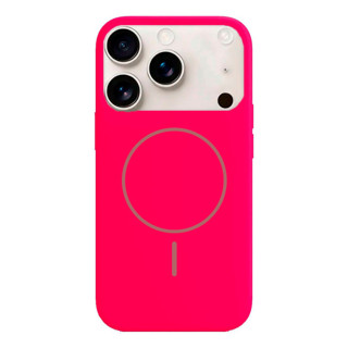Imagen de PROTECTOR IPHONE 17 PRO SILICONA MAGSAFE FUCSIA