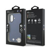 Imagen de FUNDA BMW IPHONE 17 MAGSAFE CARBON METAL BLUE 1850