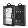 Imagen de FUNDA BMW IPHONE 17 MAGSAFE METAL M LINE WHITE 6440