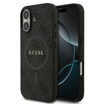 Imagen de FUNDA GUESS IPHONE 17 MAGSAFE LEATHER LOGO 0966