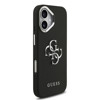 Imagen de FUNDA GUESS IPHONE 17 BLACK LOGO SILVER 8073