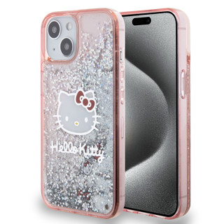 Imagen de FUNDA HELLO KITTY IPHONE 14 GLITTER PINK 6296