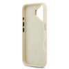Imagen de FUNDA GUESS IPHONE 17 MAGSAFE BEIGE LEATHER 0151