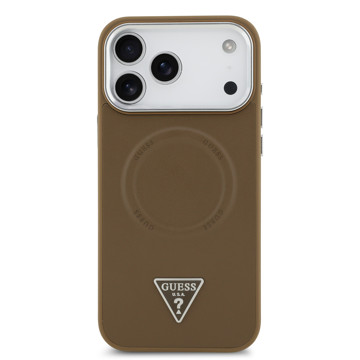 Imagen de FUNDA GUESS IPHONE 17 PRO MAX MAGSAFE BROWN 5546