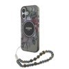 Imagen de FUNDA GUESS IPHONE 16 MAGSAFE STRAP BLACK FLOWERS 8708