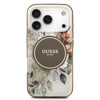 Imagen de FUNDA GUESS IPHONE 17 PRO MAGSAFE FLOWER BROWN 5132
