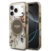 Imagen de FUNDA GUESS IPHONE 17 PRO MAGSAFE FLOWER BROWN 5132