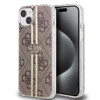 Imagen de FUNDA GUESS IPHONE 15 STRIPES BROWN 2826
