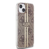 Imagen de FUNDA GUESS IPHONE 15 STRIPES BROWN 2826