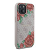Imagen de FUNDA GUESS IPHONE 15 MAGSAFE FLOWER PINK 0512