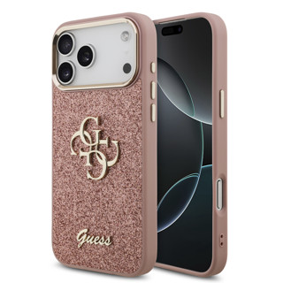 Imagen de FUNDA GUESS IPHONE 17 PRO MAX LOGO PINK 8260