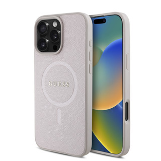 Imagen de FUNDA GUESS IPHONE 16 PRO MAX MAG PINK 9356