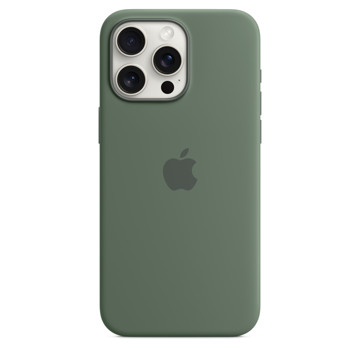 Imagen de SILICONA MAGSAFE IPHONE 15 VERDE MILITAR