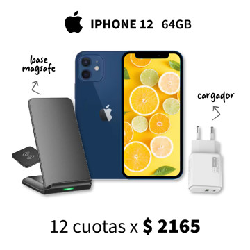 Imagen de Iphone 12 NUEVO de 64GB + Accesorios