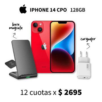 Imagen de IPhone 14 CPO de 128GB + Accesorios