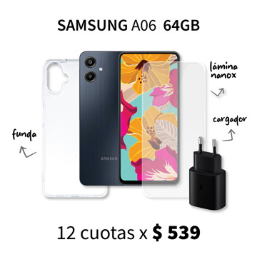 Imagen de Samsung A06 de 64GB + Accesorios