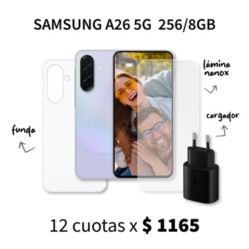 Imagen de Samsung A26 5G de 256GB + Accesorios