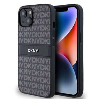 Imagen de FUNDA DKNY IPHONE 14 TEXTURE PATTERN BLACK 0354