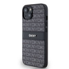 Imagen de FUNDA DKNY IPHONE 14 TEXTURE PATTERN BLACK 0354