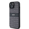 Imagen de FUNDA DKNY IPHONE 15 TEXTURE PATTERN BLACK 0392