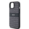 Imagen de FUNDA DKNY IPHONE 15 TEXTURE PATTERN BLACK 0392