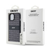 Imagen de FUNDA DKNY IPHONE 15 TEXTURE PATTERN BLACK 0392
